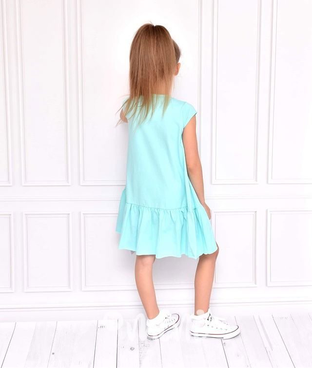 Sky blue oversize šaty *TOP*