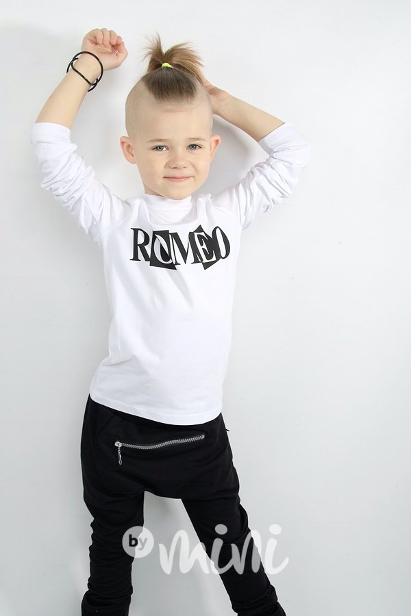 Chlapecké triko ROMEO - bílé