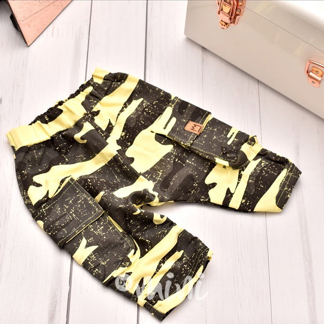 Vanilla army shorts baggy kapsáče