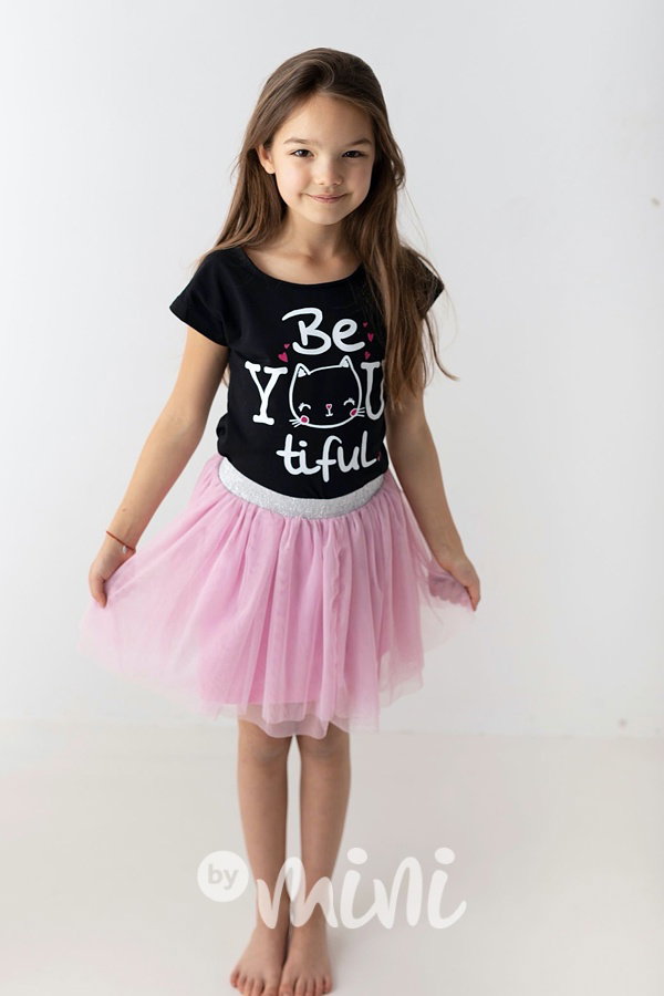 Be YOUtiful dívčí blůzka - černá