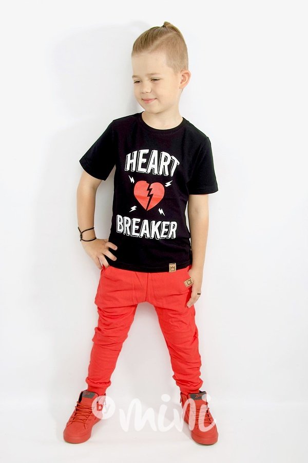 Heart breaker triko - černé