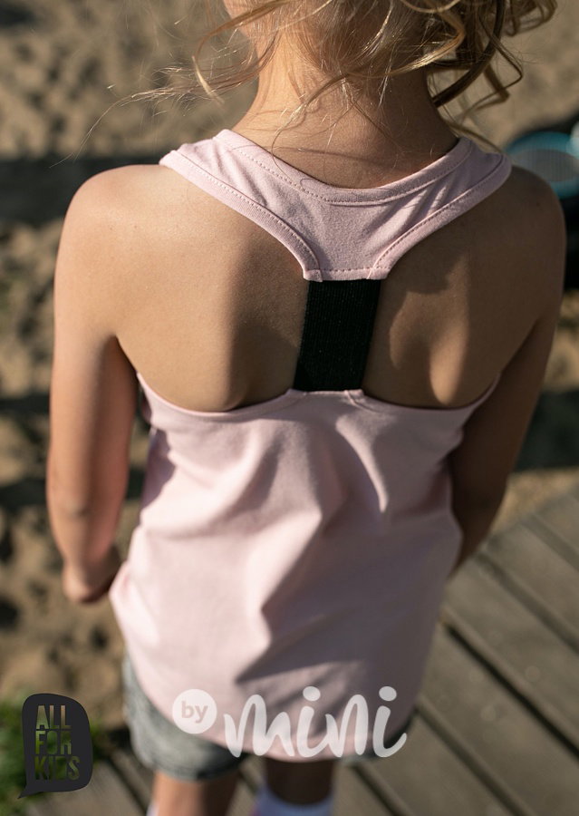 Shine tank top - růžový