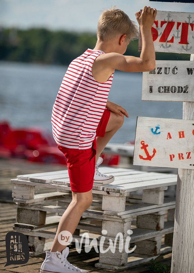 Coolest letní set - červený