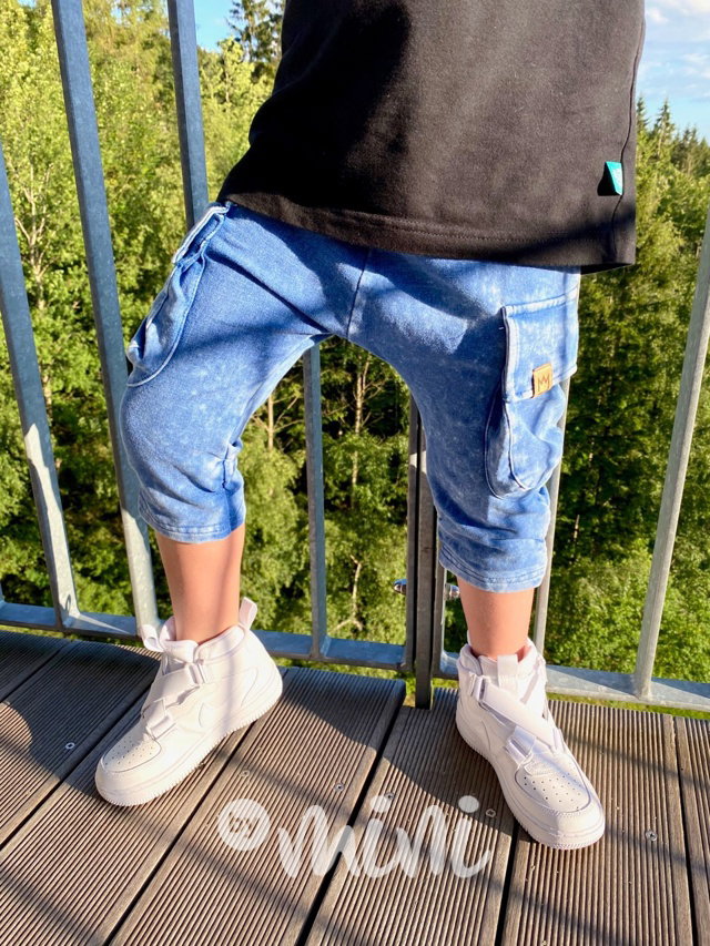 Jeans shorts baggy kapsáče