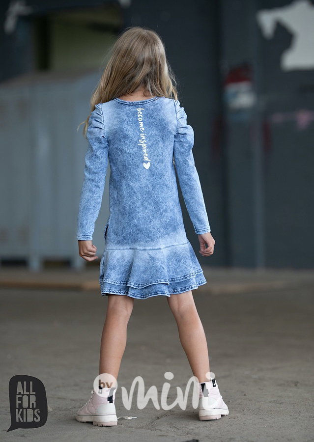 Inspired denim blue šaty *by AFK*