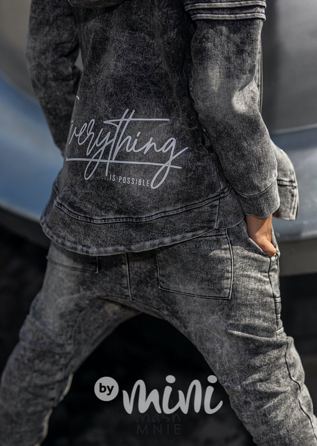Mikina Everything ice grey *MashMnie*