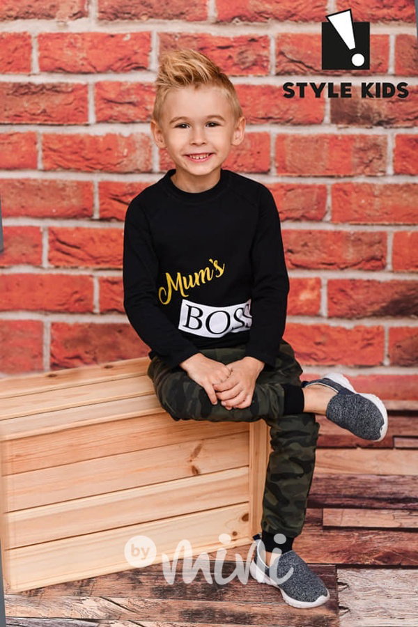 Mum's boss - chlapecký set s baggy