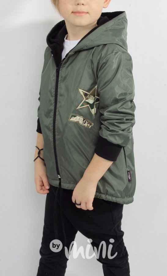 Khaki fleece bunda
