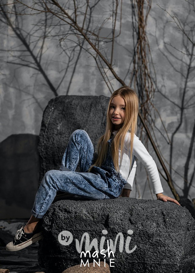 Dívčí Lacláče jeans blue *by MashMnie*