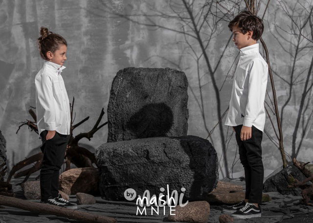 Wolf bílá košile *MashMnie*