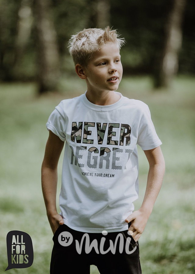 Never regret triko bílé *by AFK*