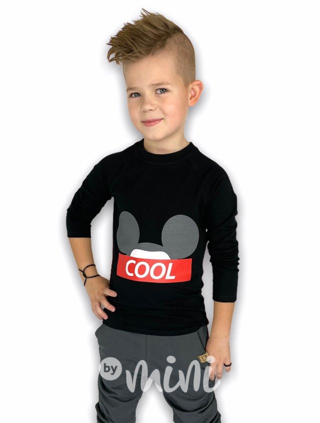 Chlapecké triko COOL - černé