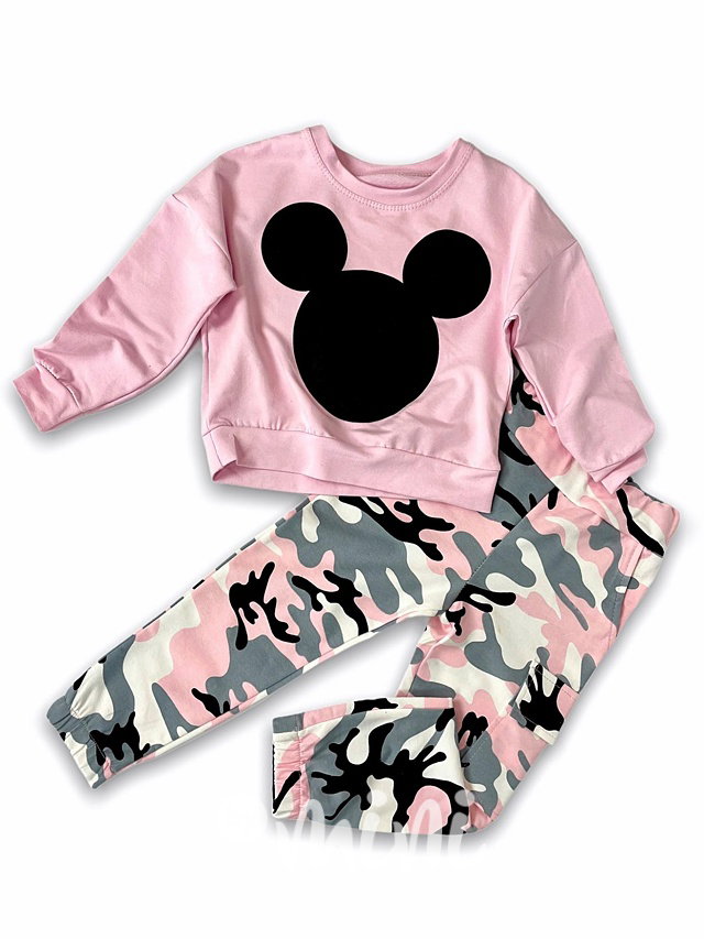 Pink army set Mickey