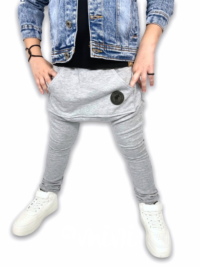Jogger baggy chlapecké tepláky - grey *DreamDress*