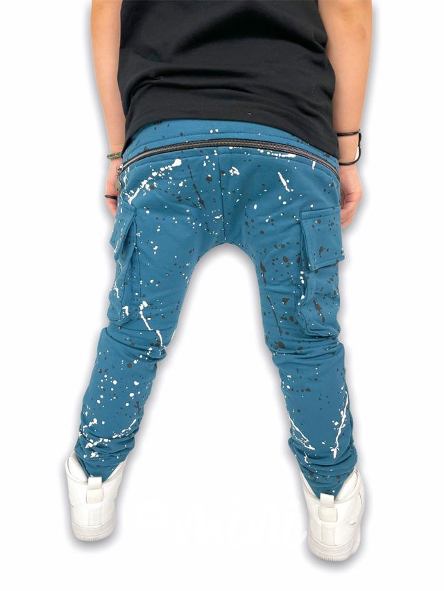 Dirty chlapecké baggy kapsáče zip - petrol