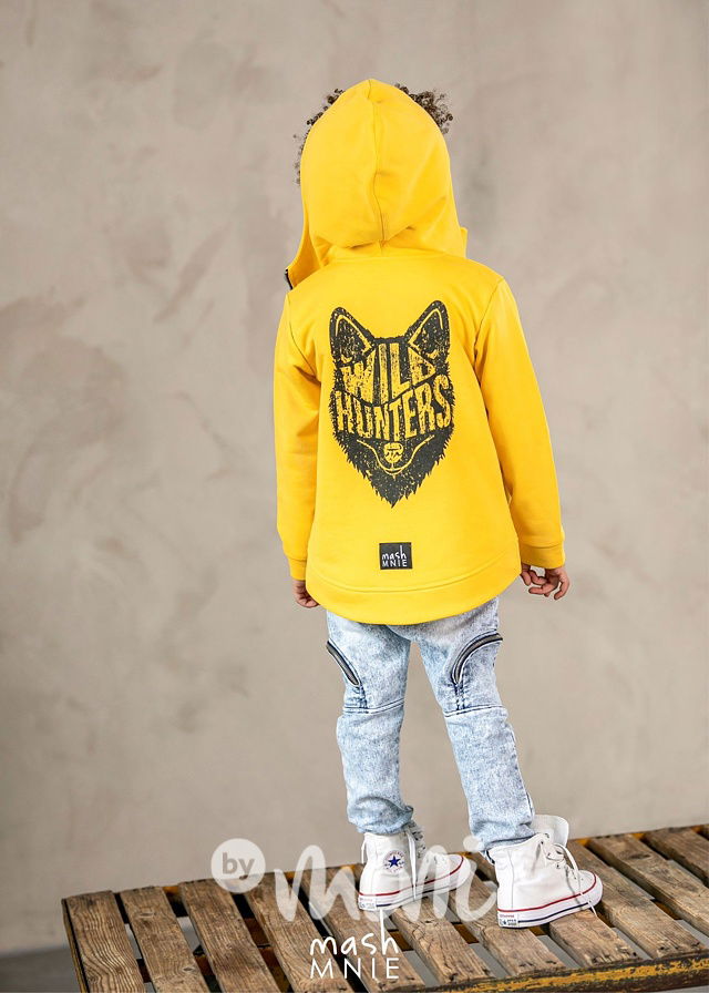 Yellow Wolf mikina *MashMnie*