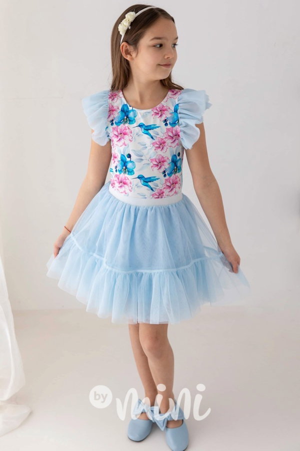 Blue Lagoon maxi tutu sukně Lily Grey
