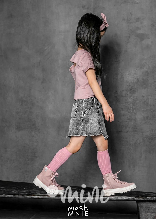 Jeans sukně ice grey *MashMnie*