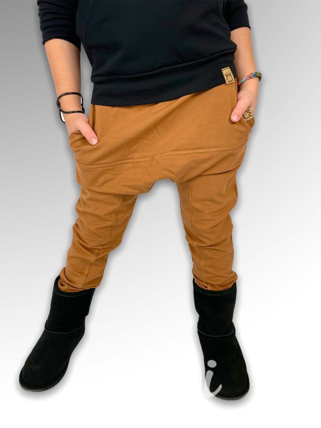 New shape chlapecké baggy joggers - honey