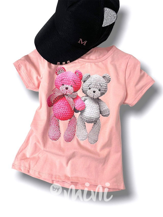 Teddies růžové triko