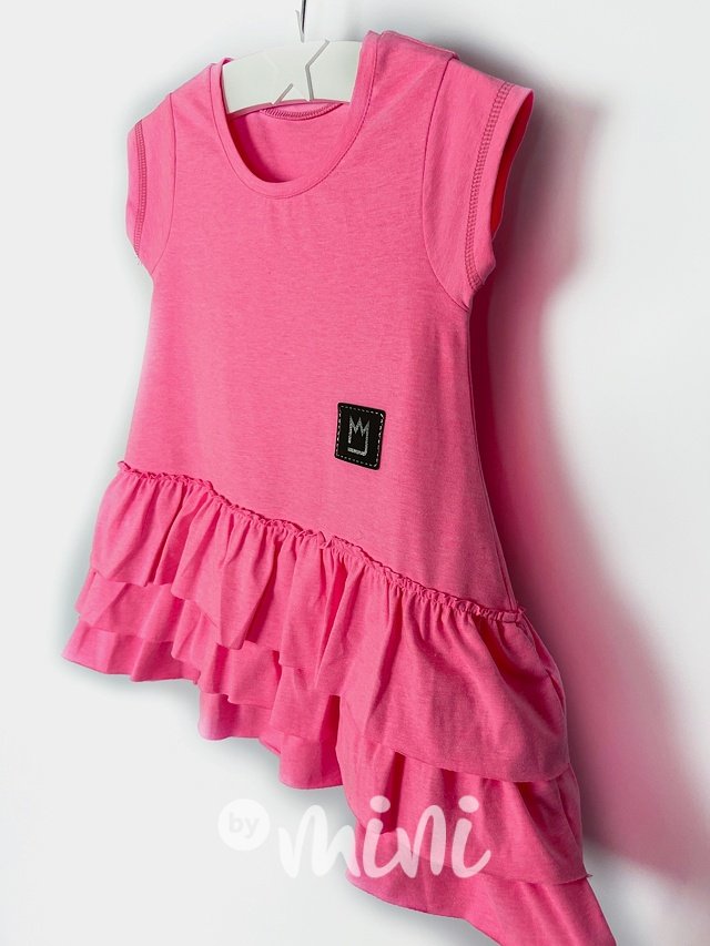 Neon pink dress šaty *TOP*