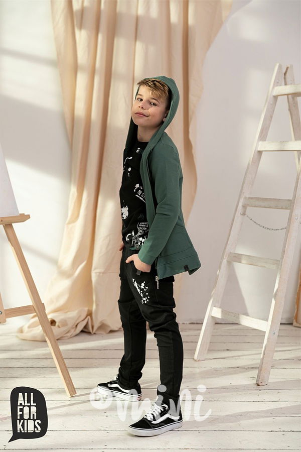 Černé splash džíny *AFK*