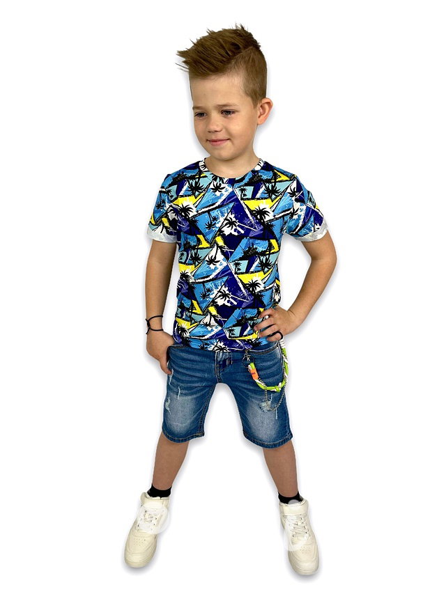 Denim jeans s karabinou