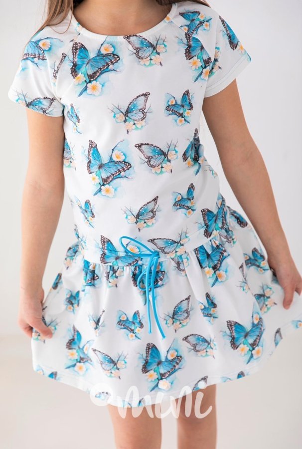 Butterfly dívčí šaty