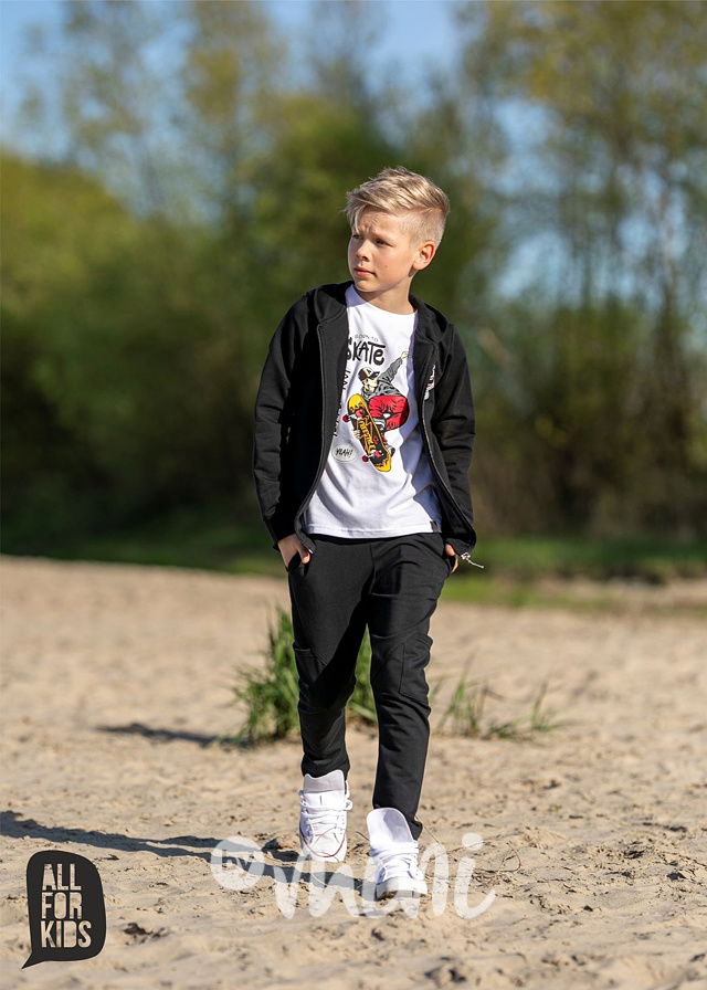 Skate mikina černá