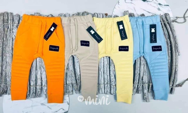 Biker tepláky DESPACITO Vanilla