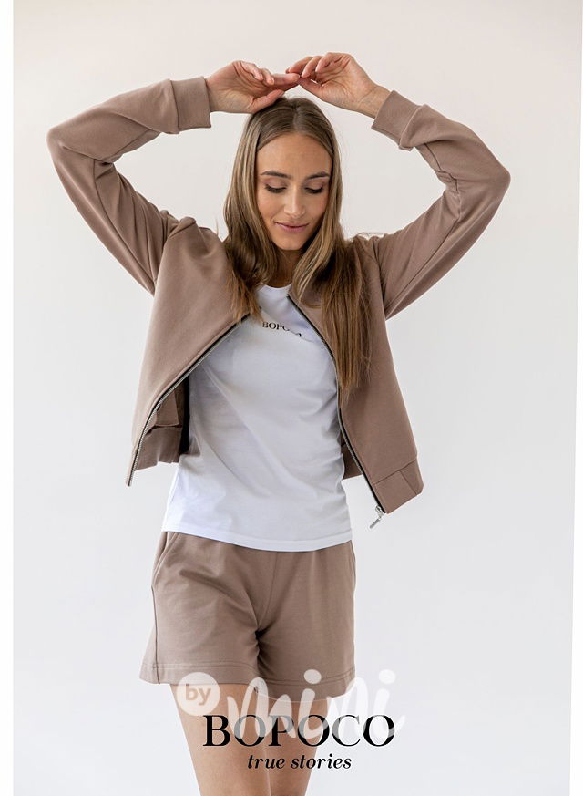 Chocolate loungewear mikina