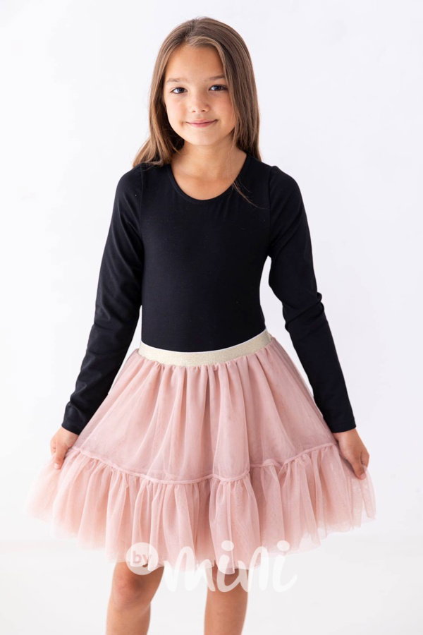 Pudder & Gold maxi tutu sukně Lily Grey