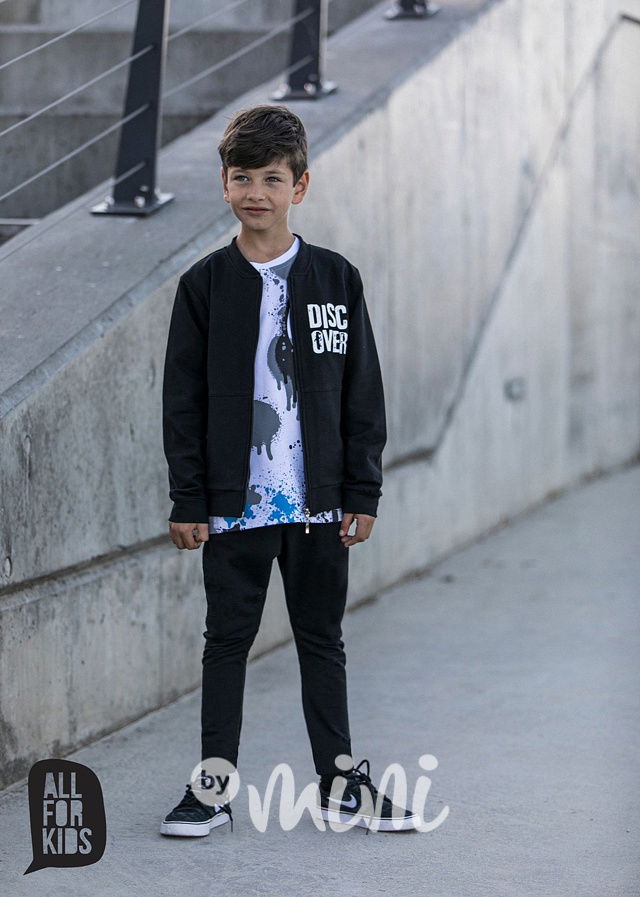 BASIC černé jogger kalhoty
