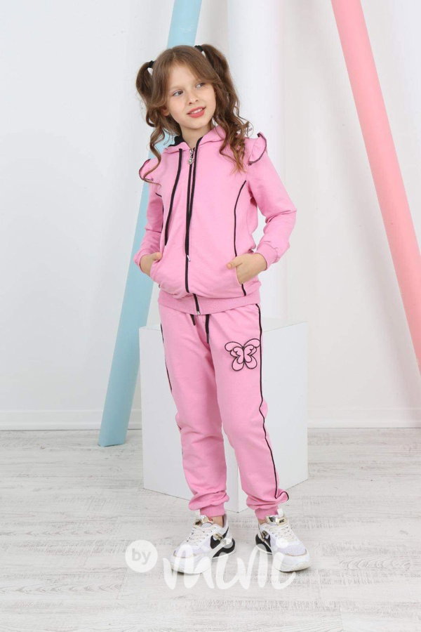 Butterfly souprava pink