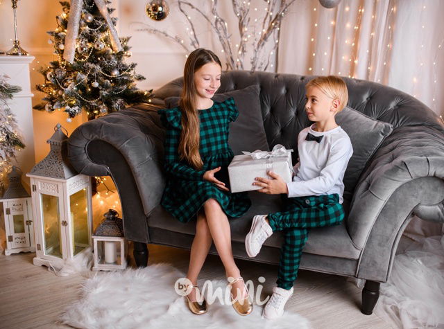 Karo smaragd baggy kalhoty s knoflíky