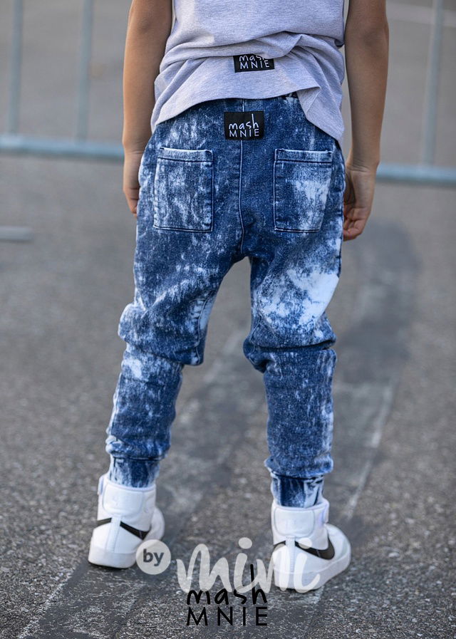 Splash acid wash jeansy blue *MashMnie*