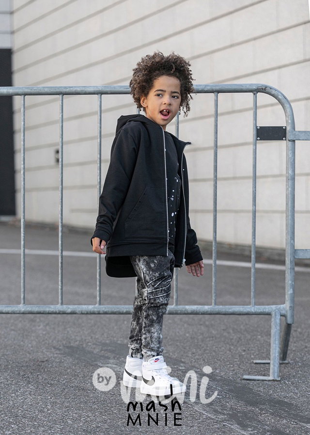 Splash acid wash jeansy black *MashMnie*