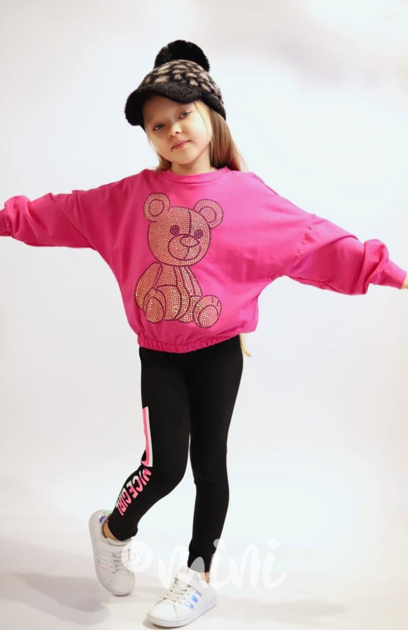 BEAR trendy mikina s kamínky
