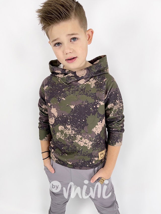 Army splash mikina