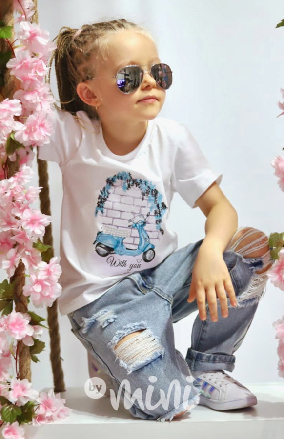 Tyrkys vespa t-shirt