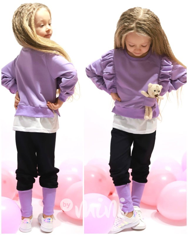 Teddy komplet lila