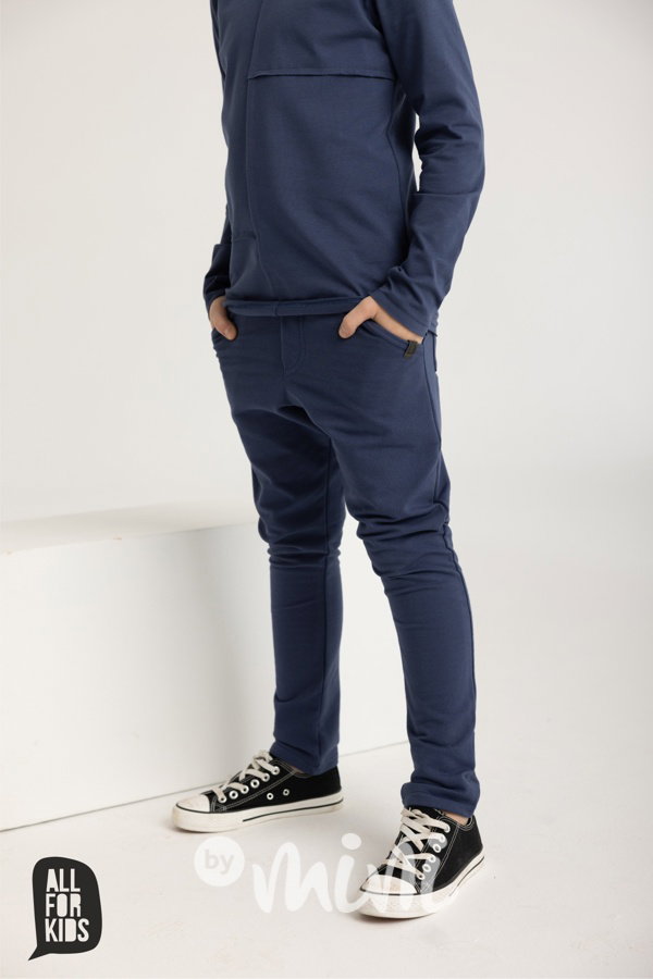 AFK basic jogger tepláky modré