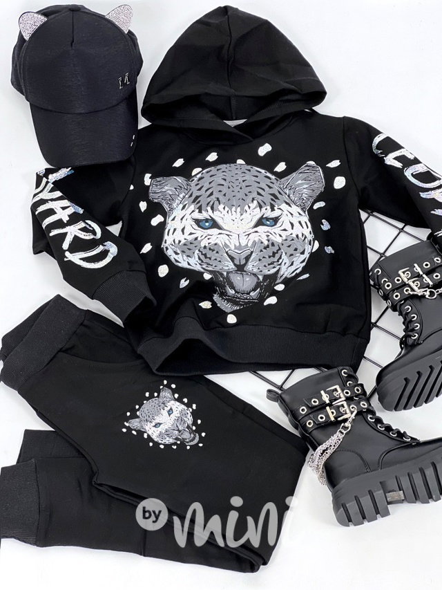 Silver leopard souprava