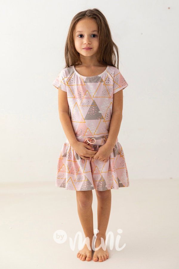 Lily Grey šaty triangle