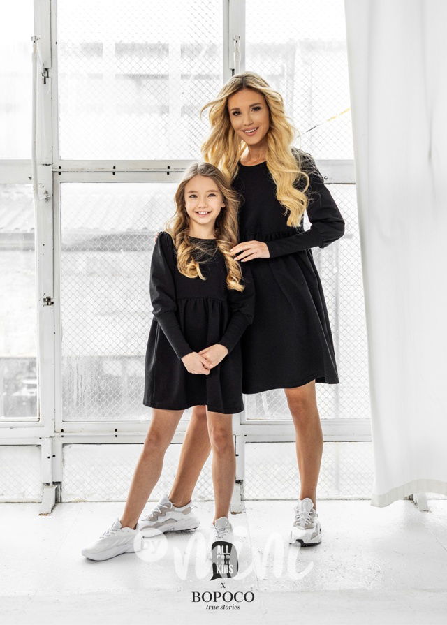 MINIMALIST šaty černé