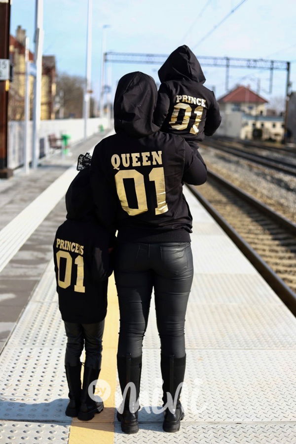 Family mikina černá