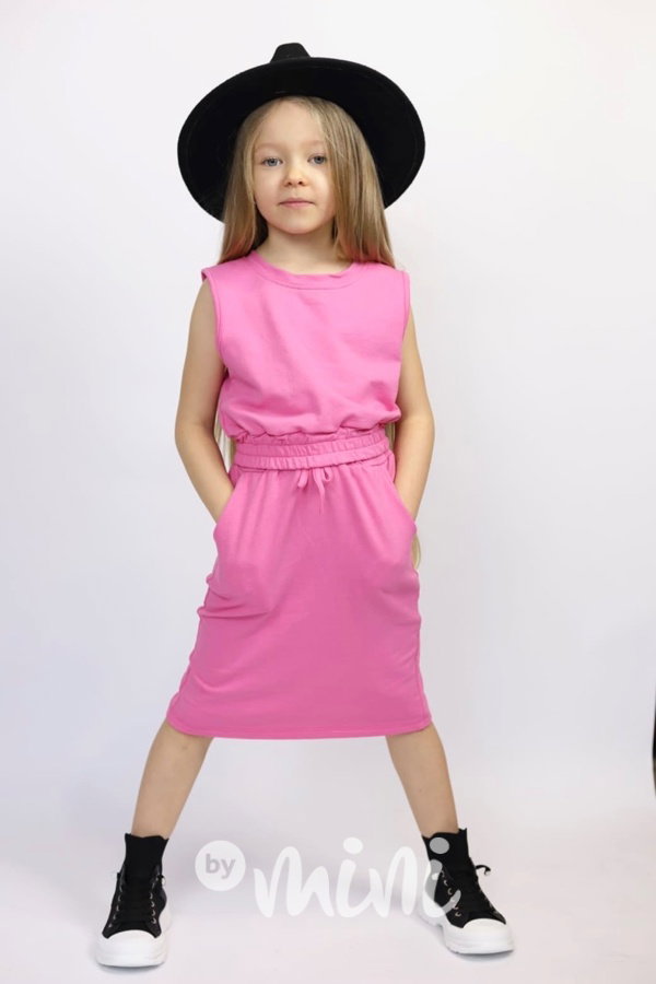 Summer top + sukně pink