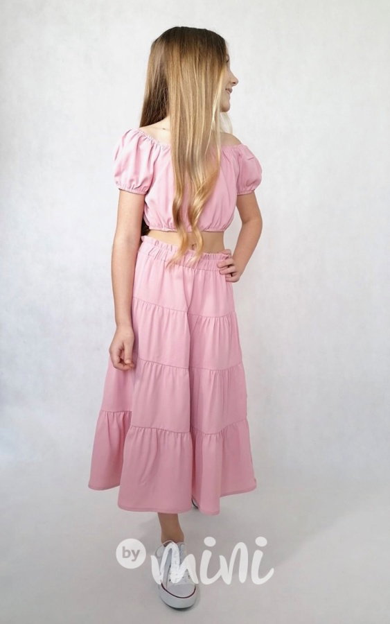 Letní boho set růžový