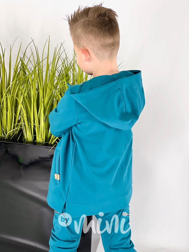 BEAST long mikina petrol