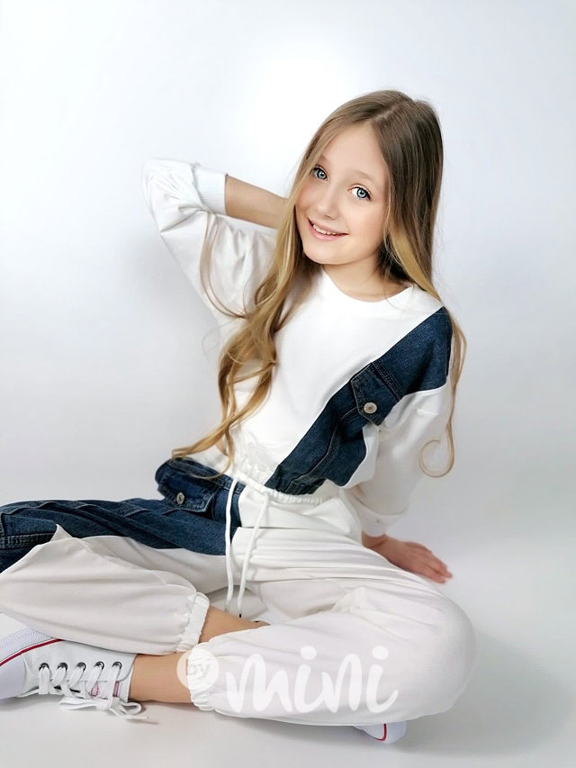 GLAMOUR souprava white&jeans